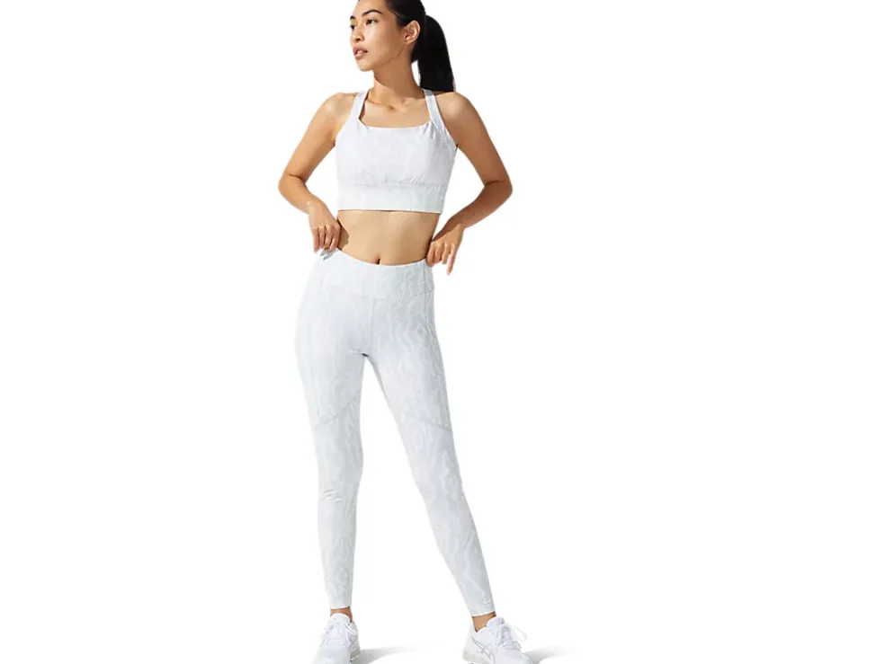 Best Sale ASICS NEW STRONG 92 PRINTED BRA Brilliant White Print