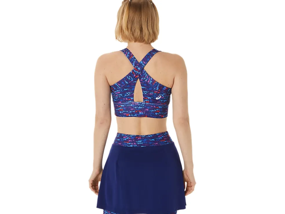 Best ASICS NEW STRONG 92 PRINTED BRA Tennis Japan Brushed Aop Orchid