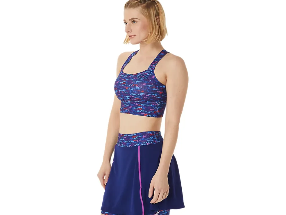 Best ASICS NEW STRONG 92 PRINTED BRA Tennis Japan Brushed Aop Orchid