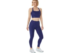 Best ASICS NEW STRONG 92 PRINTED TIGHT Japan Brushed Emboss Dive Blue