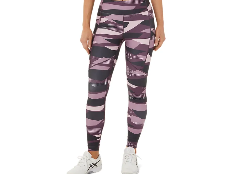 Shop ASICS NEW STRONG 92 PRINTED TIGHT Barely Rose Print