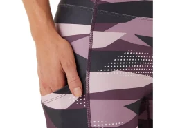 Shop ASICS NEW STRONG 92 PRINTED TIGHT Barely Rose Print