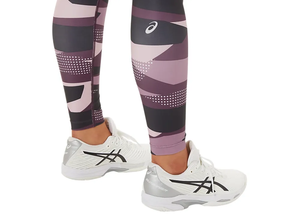 Shop ASICS NEW STRONG 92 PRINTED TIGHT Barely Rose Print
