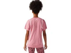 Best Sale ASICS NEW STRONG 92 SHORT SLEEVE TOP Smokey Rose/Brilliant White