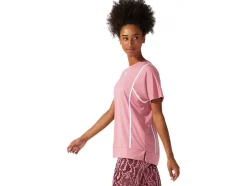 Best Sale ASICS NEW STRONG 92 SHORT SLEEVE TOP Smokey Rose/Brilliant White
