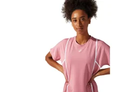 Best Sale ASICS NEW STRONG 92 SHORT SLEEVE TOP Smokey Rose/Brilliant White