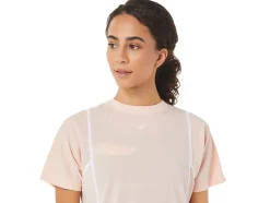 Online ASICS NEW STRONG 92 SHORT SLEEVE TOP Breeze/Brilliant White