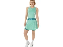 Cheap ASICS NEW STRONG 92 SKORT Seafoam/Tennis Japan Brushed Aop