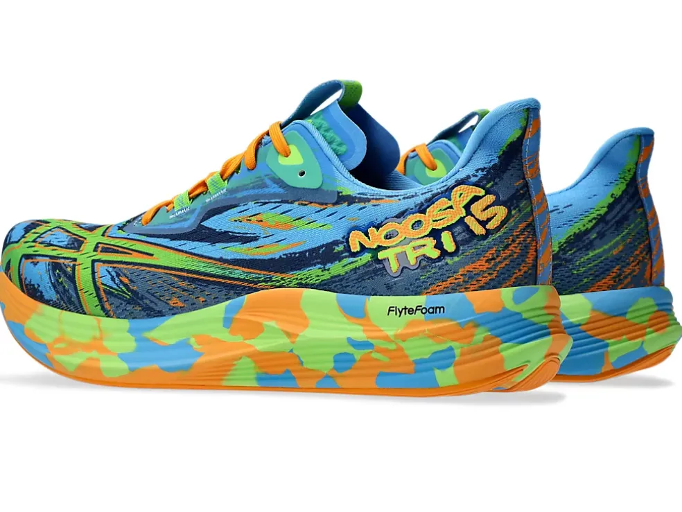 Outlet ASICS NOOSA TRI 15 Waterscape/Electric Lime