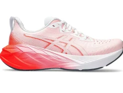 Best Sale ASICS NOVABLAST 4 White/Sunrise Red