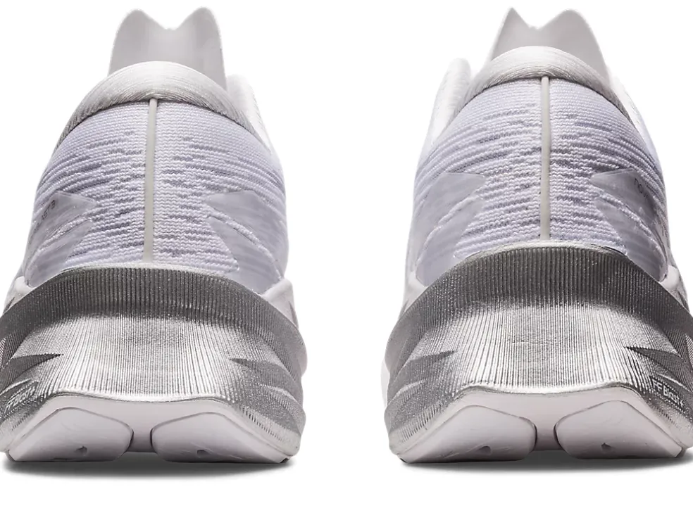 New ASICS NOVABLAST 3 White/Piedmont Grey