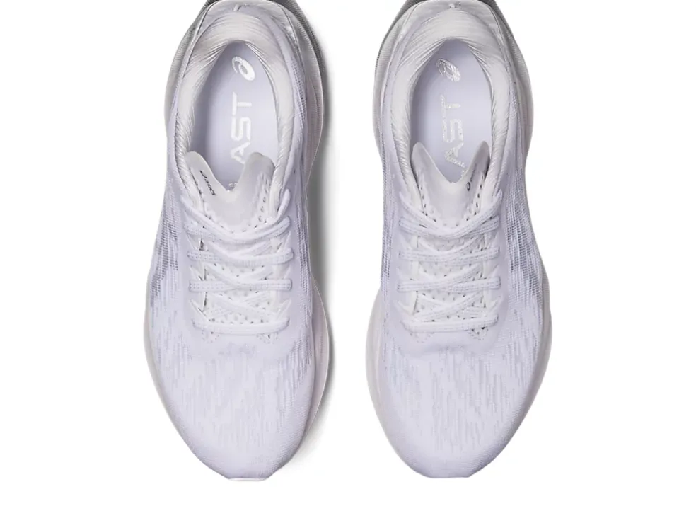 New ASICS NOVABLAST 3 White/Piedmont Grey