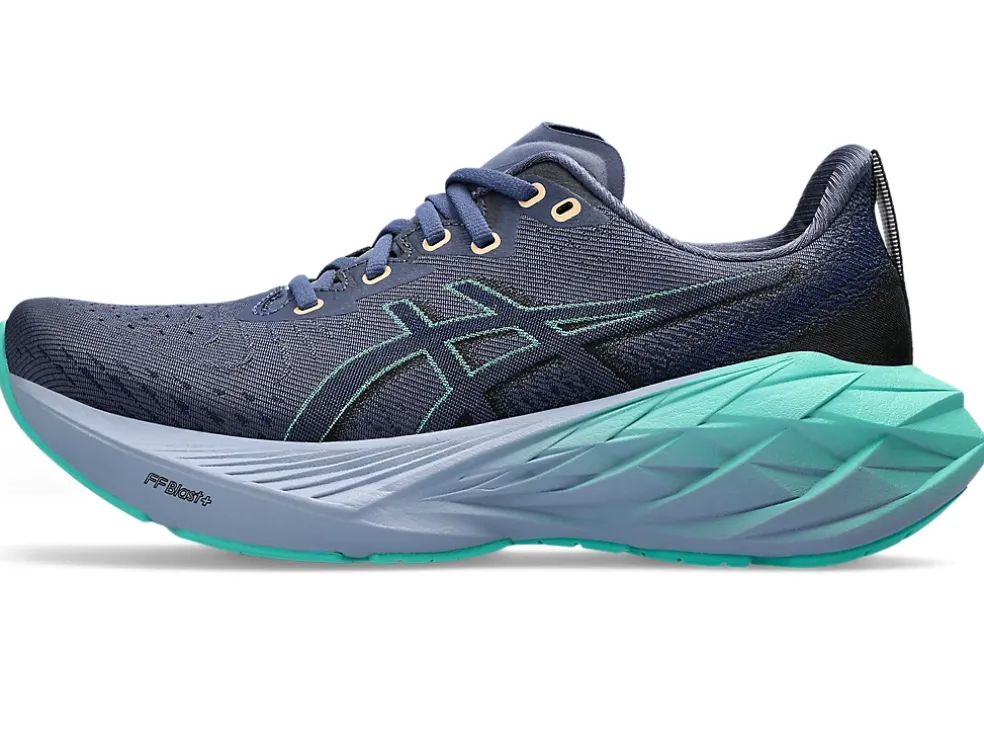 Cheap ASICS NOVABLAST 4 Thunder Blue/Blue Expanse