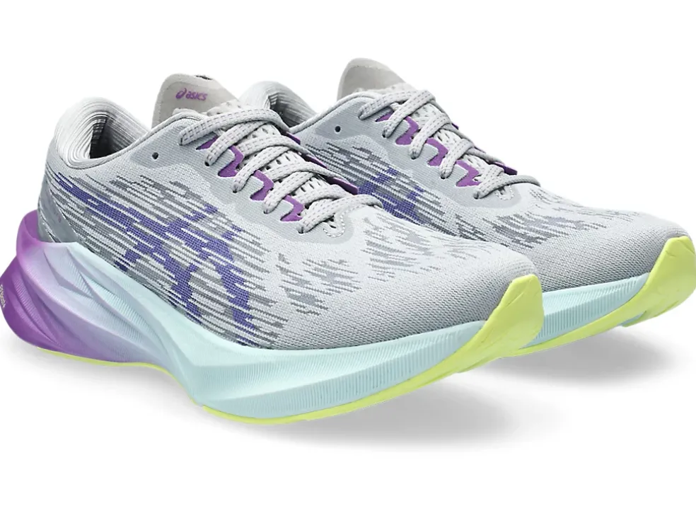 Cheap ASICS NOVABLAST 3 Piedmont Grey/Blue Violet