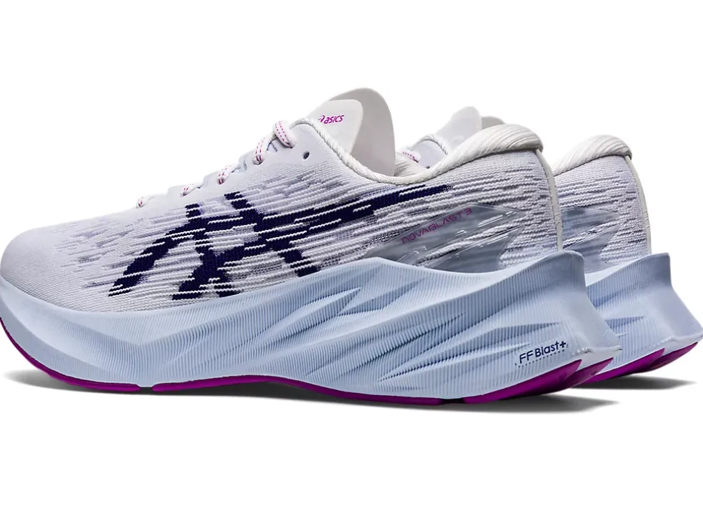 Outlet ASICS NOVABLAST 3 White/Dive Blue