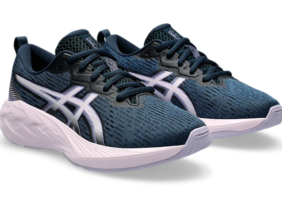New ASICS NOVABLAST 4 GRADE SCHOOL French Blue/Cosmos