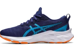 Store ASICS NOVABLAST 2 GRADE SCHOOL Indigo Blue/Sun Peach