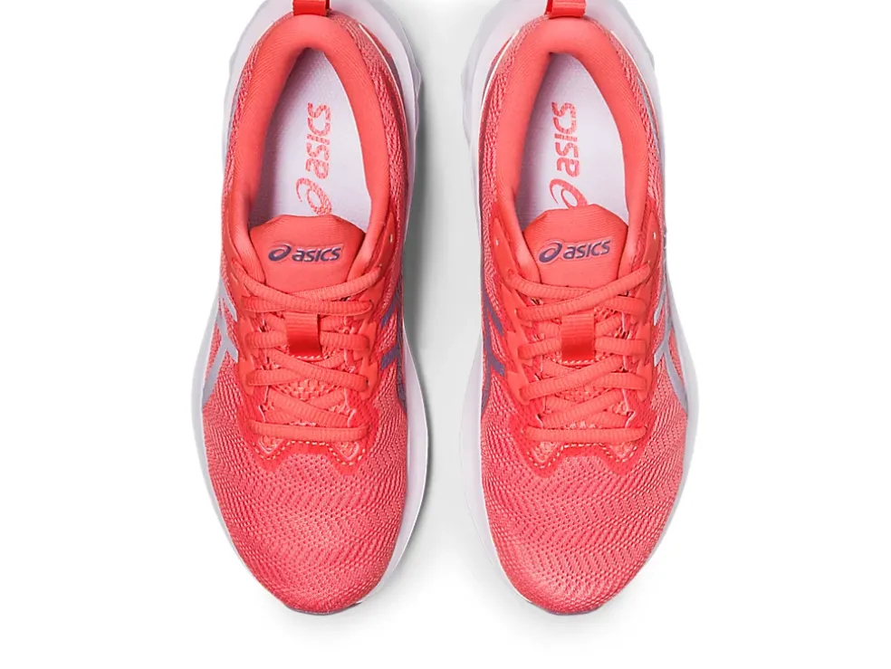 Clearance ASICS NOVABLAST 2 GRADE SCHOOL Papaya/Dusk Violet