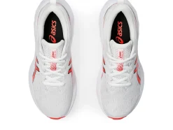 Fashion ASICS NOVABLAST 4 GRADE SCHOOL White/Sunrise Red