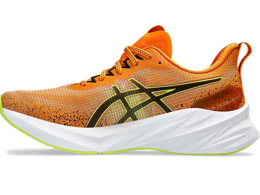 Cheap ASICS NOVABLAST 3 LE Bright Orange/Neon Lime