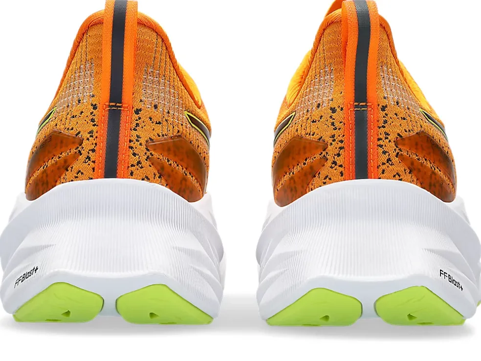 Cheap ASICS NOVABLAST 3 LE Bright Orange/Neon Lime
