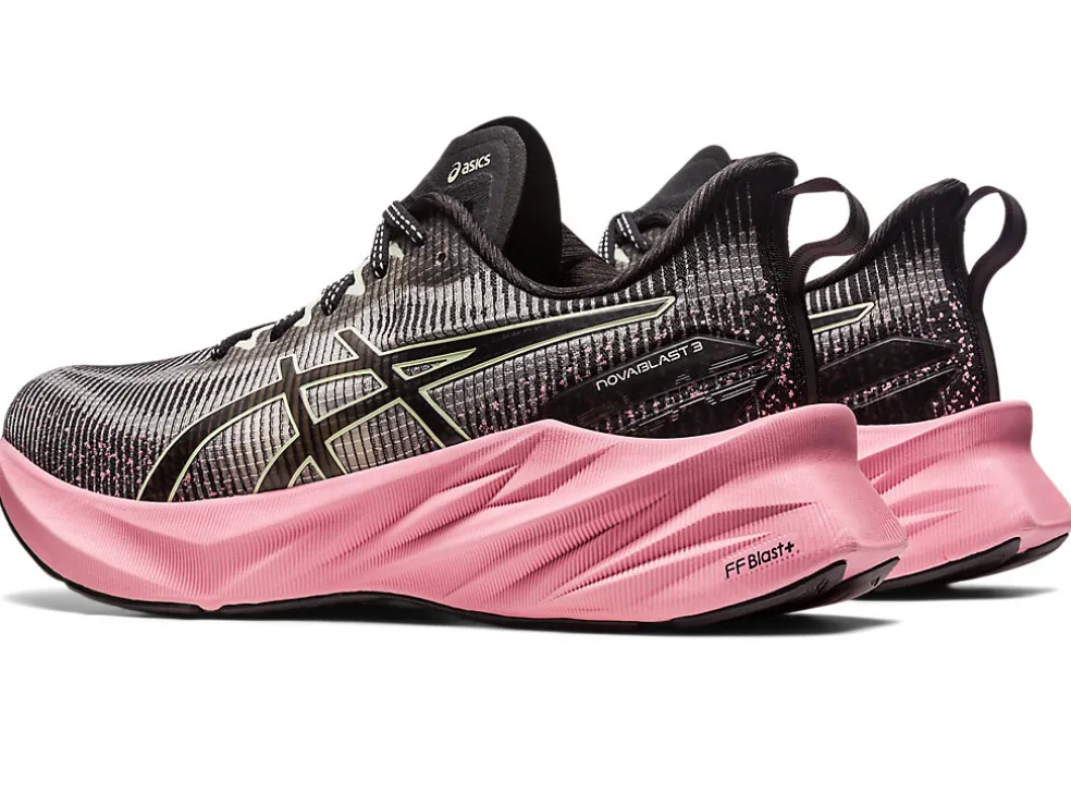 Clearance ASICS NOVABLAST 3 LE Black/Pink Rave