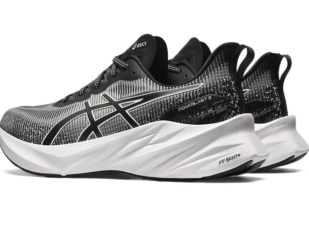 Cheap ASICS NOVABLAST 3 LE Black/White