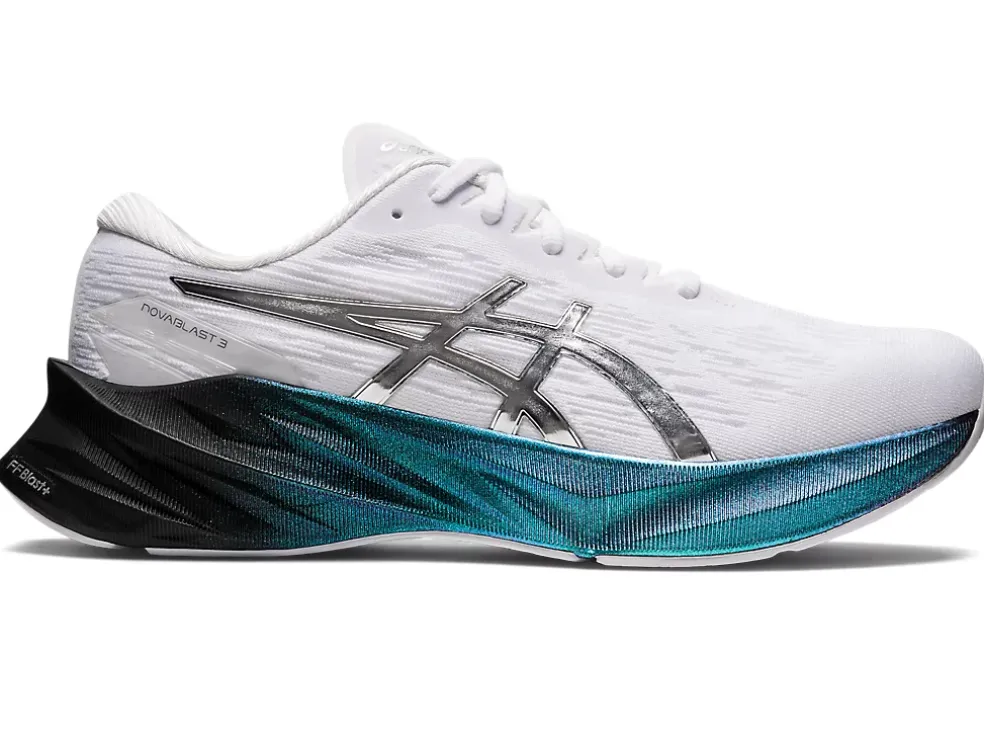 Hot ASICS NOVABLAST 3 PLATINUM White/Pure Silver