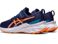 Cheap ASICS NOVABLAST 2 PRE-SCHOOL Indigo Blue/Sun Peach