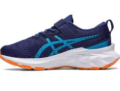 Cheap ASICS NOVABLAST 2 PRE-SCHOOL Indigo Blue/Sun Peach