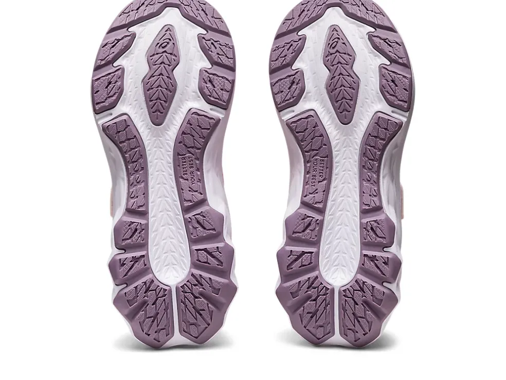 New ASICS NOVABLAST 2 PRE-SCHOOL Papaya/Dusk Violet