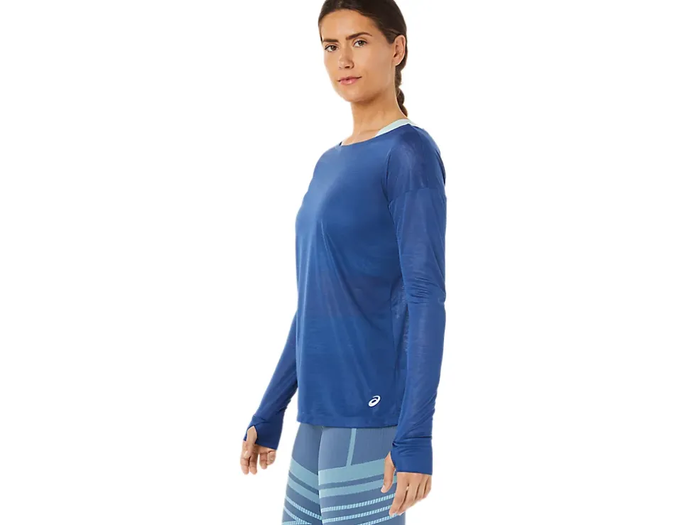 Store ASICS OPEN BACK LONG SLEEVE TOP Grand Shark