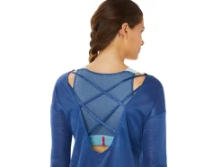 Store ASICS OPEN BACK LONG SLEEVE TOP Grand Shark