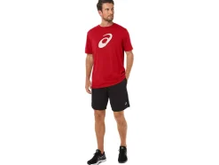Shop ASICS PAINTBRUSH SHORT SLEEVE TEE Classic Red Heather