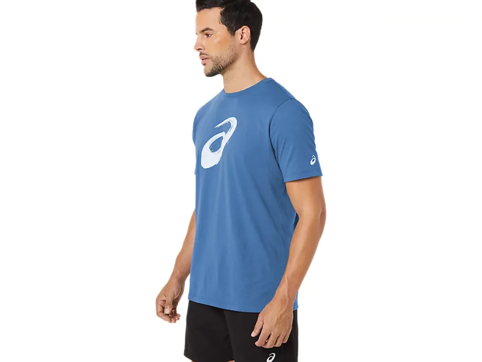 Cheap ASICS PAINTBRUSH SHORT SLEEVE TEE Azure