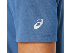 Cheap ASICS PAINTBRUSH SHORT SLEEVE TEE Azure