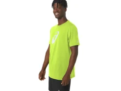 Sale ASICS PAINTBRUSH SHORT SLEEVE TEE Lime Zest