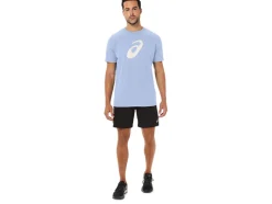 Clearance ASICS PAINTBRUSH SHORT SLEEVE TEE Soft Sky