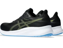 Cheap ASICS PATRIOT 13 Black/Electric Lime