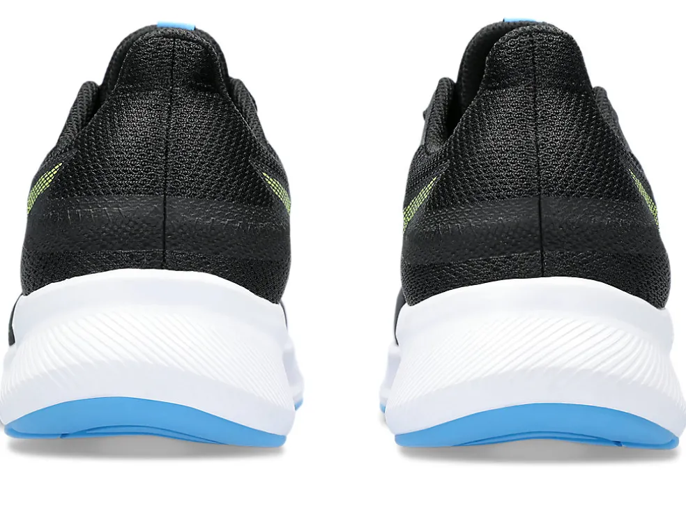 Cheap ASICS PATRIOT 13 Black/Electric Lime