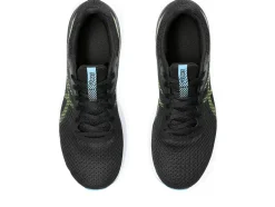 Cheap ASICS PATRIOT 13 Black/Electric Lime