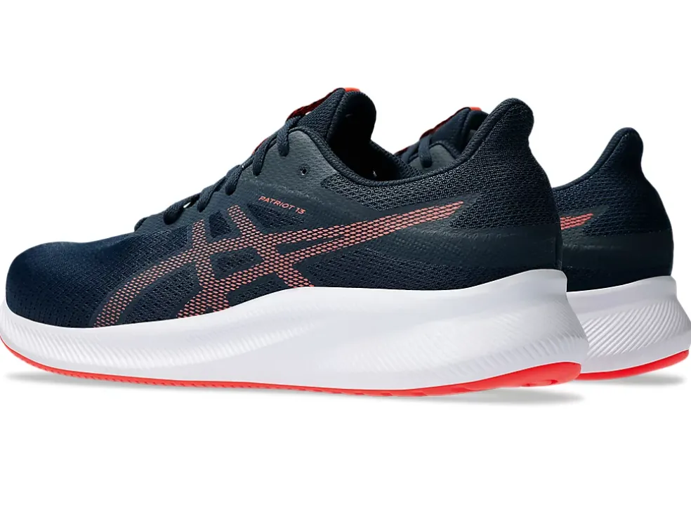 Hot ASICS PATRIOT 13 French Blue/Sunrise Red