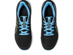 Cheap ASICS PATRIOT 13 GRADE SCHOOL Black/Electric Lime