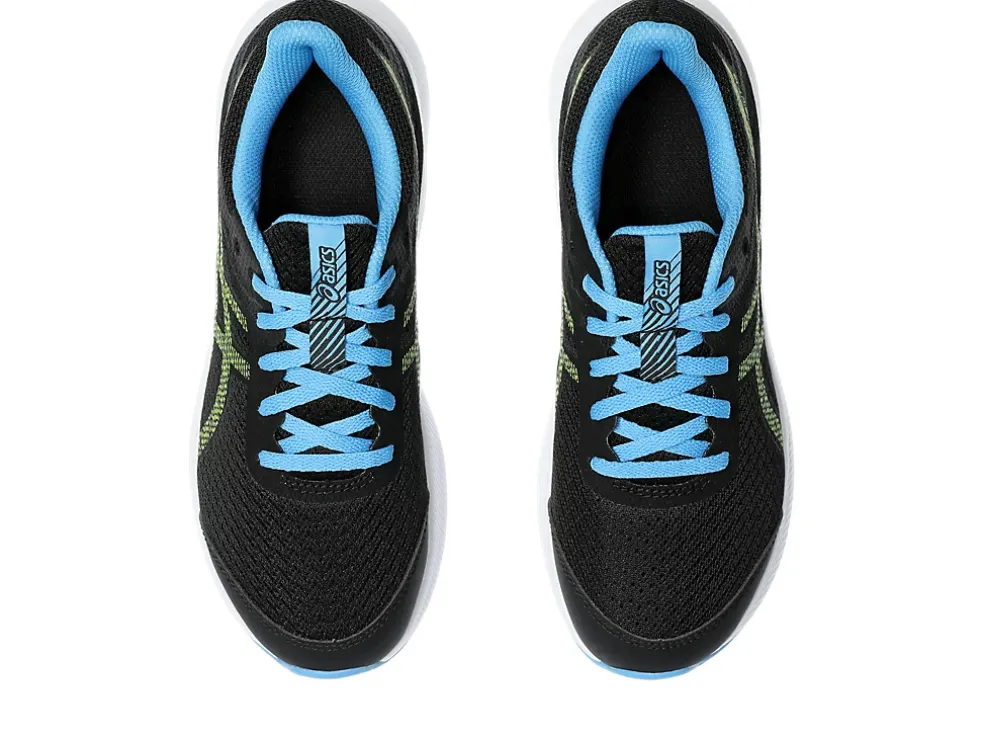 Cheap ASICS PATRIOT 13 GRADE SCHOOL Black/Electric Lime