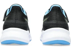 Online ASICS PATRIOT 13 PRE-SCHOOL Black/Electric Lime