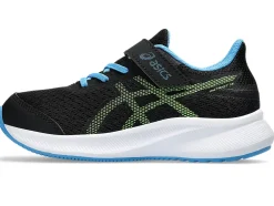 Online ASICS PATRIOT 13 PRE-SCHOOL Black/Electric Lime