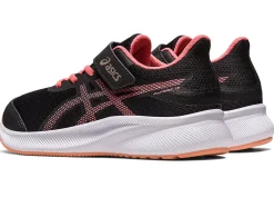 New ASICS PATRIOT 13 PRE-SCHOOL Black/Papaya