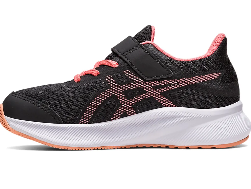 New ASICS PATRIOT 13 PRE-SCHOOL Black/Papaya