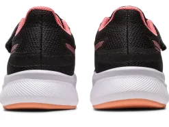 New ASICS PATRIOT 13 PRE-SCHOOL Black/Papaya