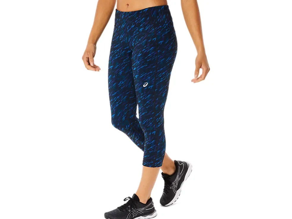 New ASICS PERFORMANCE CAPRI Night Shade/Lake Drive Print